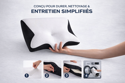 SOMNIA™ – L'OREILLER QUI OFFRE UN SOMMEIL RÉPARATEUR